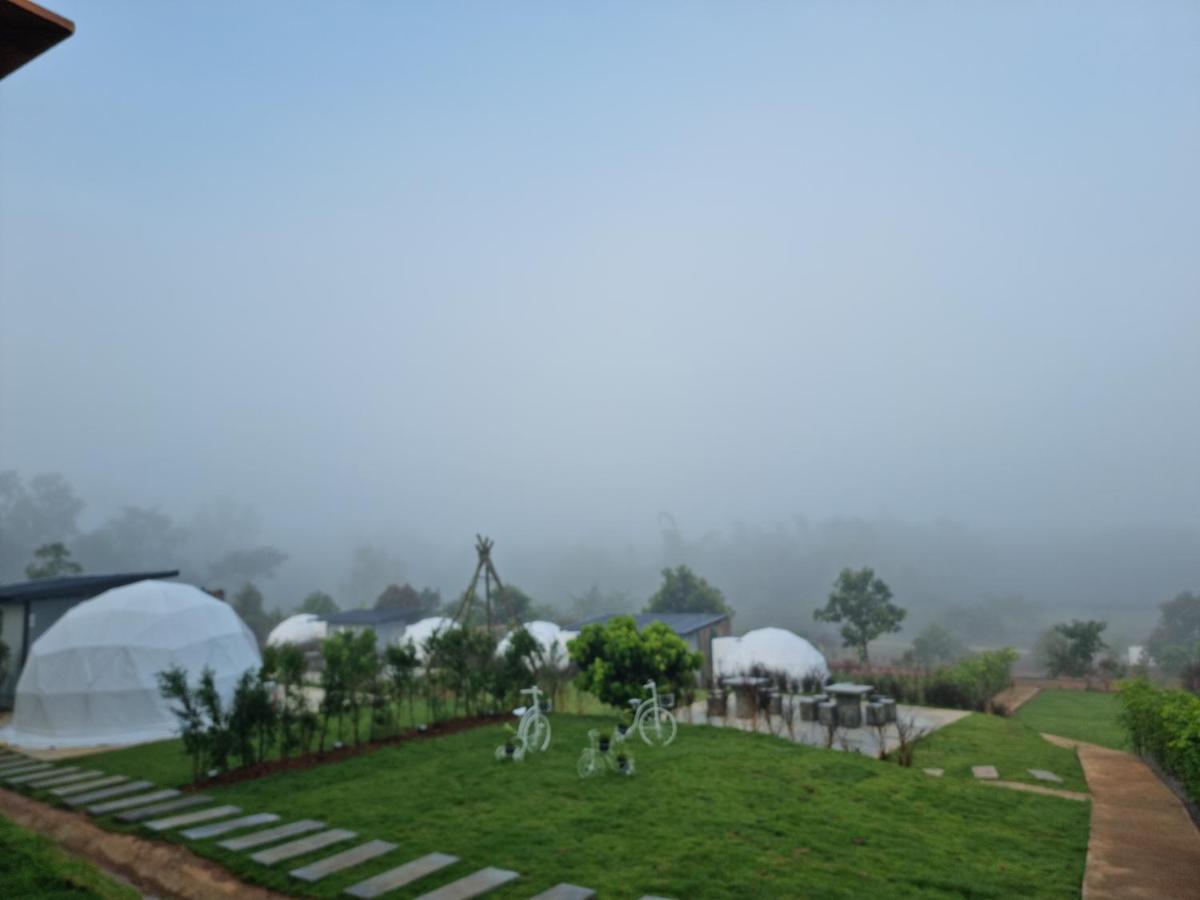 เต้นท์โดมเขาค้อ Lung Bun Camp Hotel Ban Nong Rang Chang Kültér fotó