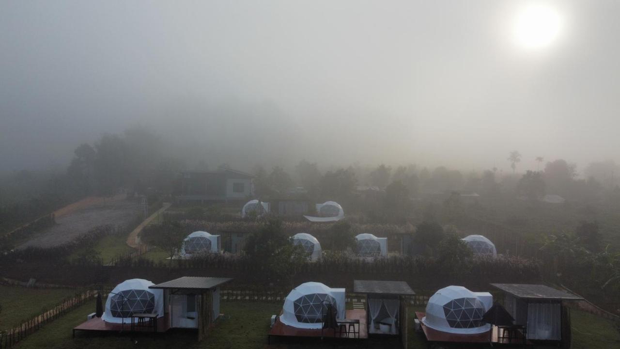 เต้นท์โดมเขาค้อ Lung Bun Camp Hotel Ban Nong Rang Chang Kültér fotó